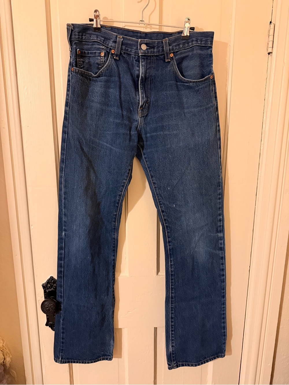 Levi's Men's Dark Blue 517 Straight-Leg Jeans 32x34